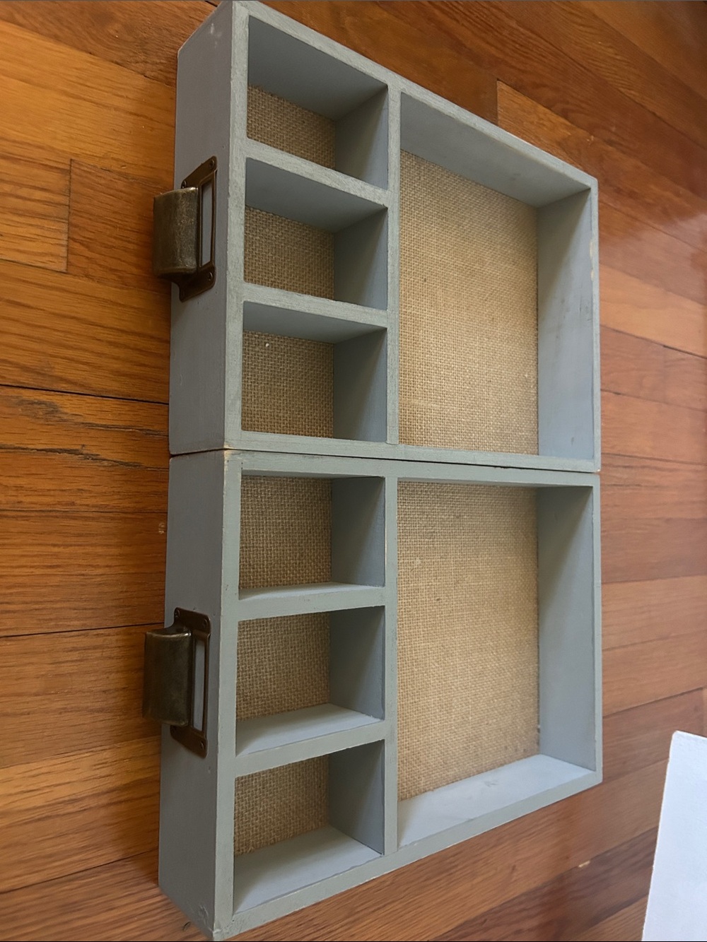 Set of 2 Decorative storage trays